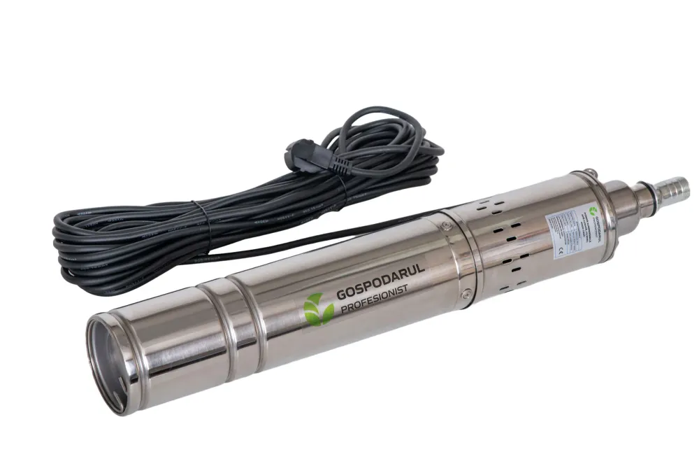 Pompa submersibila Gospodarul Profesionist 1500W, 2400 l/h, cablu 10m + Furtun 20m