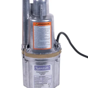 Pompa submersibila cu vibratii pentru apa curata KAMRAD VMP-60 – 280W, adancime absorbtie 6 m, inaltime refulare 70 m, 0.7...
