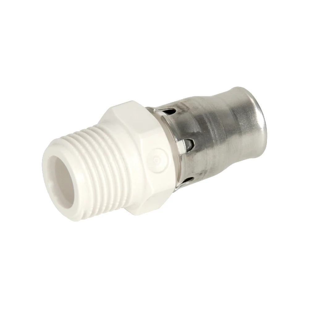 Racord prin impingere (Push-fit) cu filet exterior PPSU 20 mm - 3/4" FE, FRANKISCHE - ALPEX-PLUS