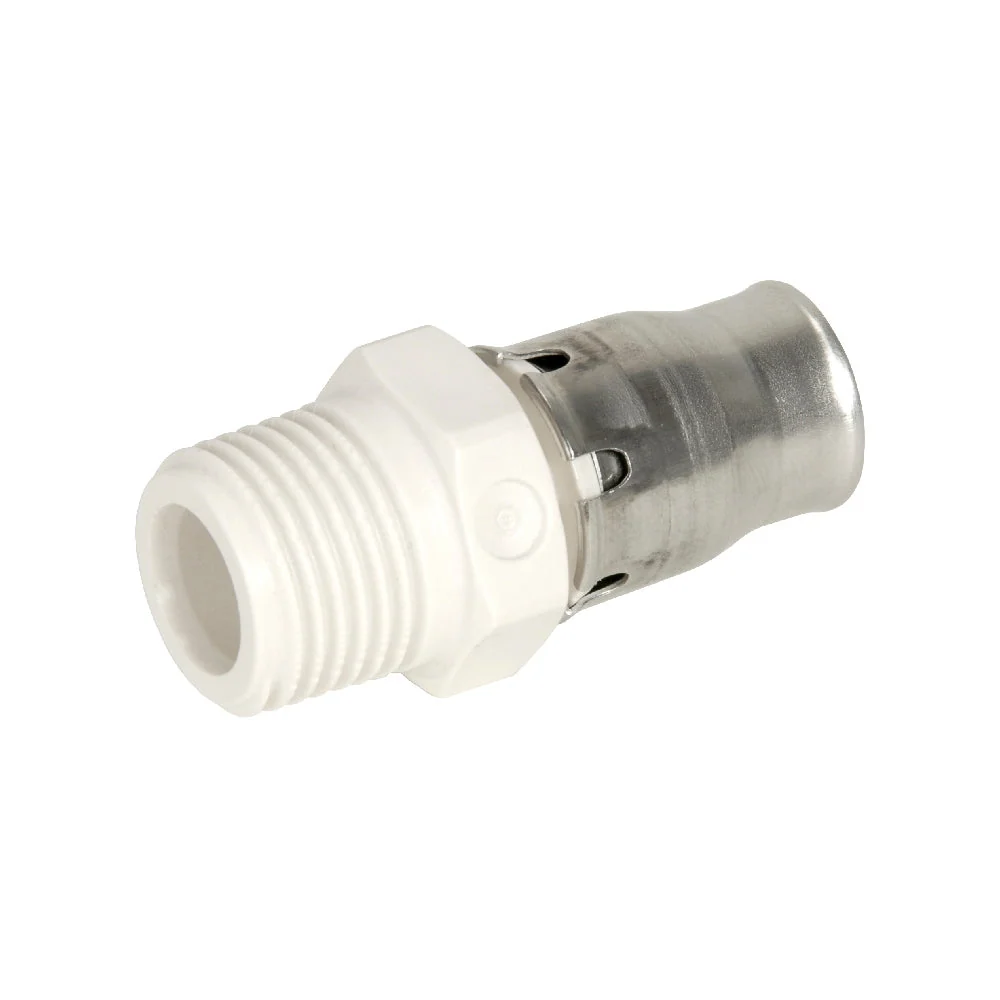 Racord prin impingere (Push-fit) cu filet exterior PPSU 20 mm - 1/2" FE, FRANKISCHE - ALPEX-PLUS