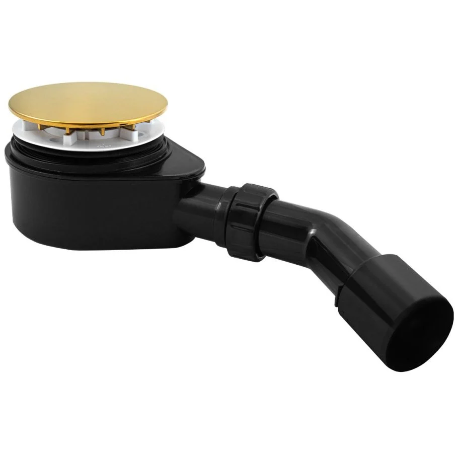 Radaway R583 Sifon Cadita de dus Ø90 mm, capac auriu