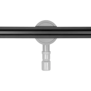 RIGOLĂ DUȘ ''SLIM BLACK'', 60 CM