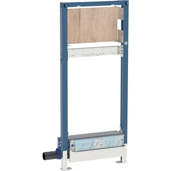 Rigola dus Geberit Duofix cu scurgere perete Ø50 mm si cadru de montaj pentru baterie