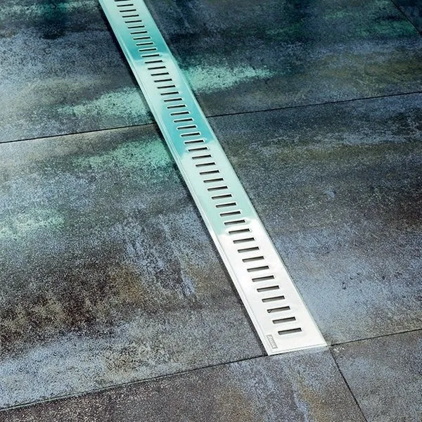 Rigola dus Ravak Zebra cu grila inox, 85 cm