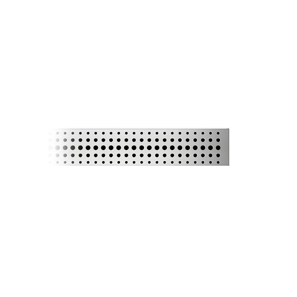 Rigola de interior MCH cu gratar de inox BASIC lucioasa, 650 mm