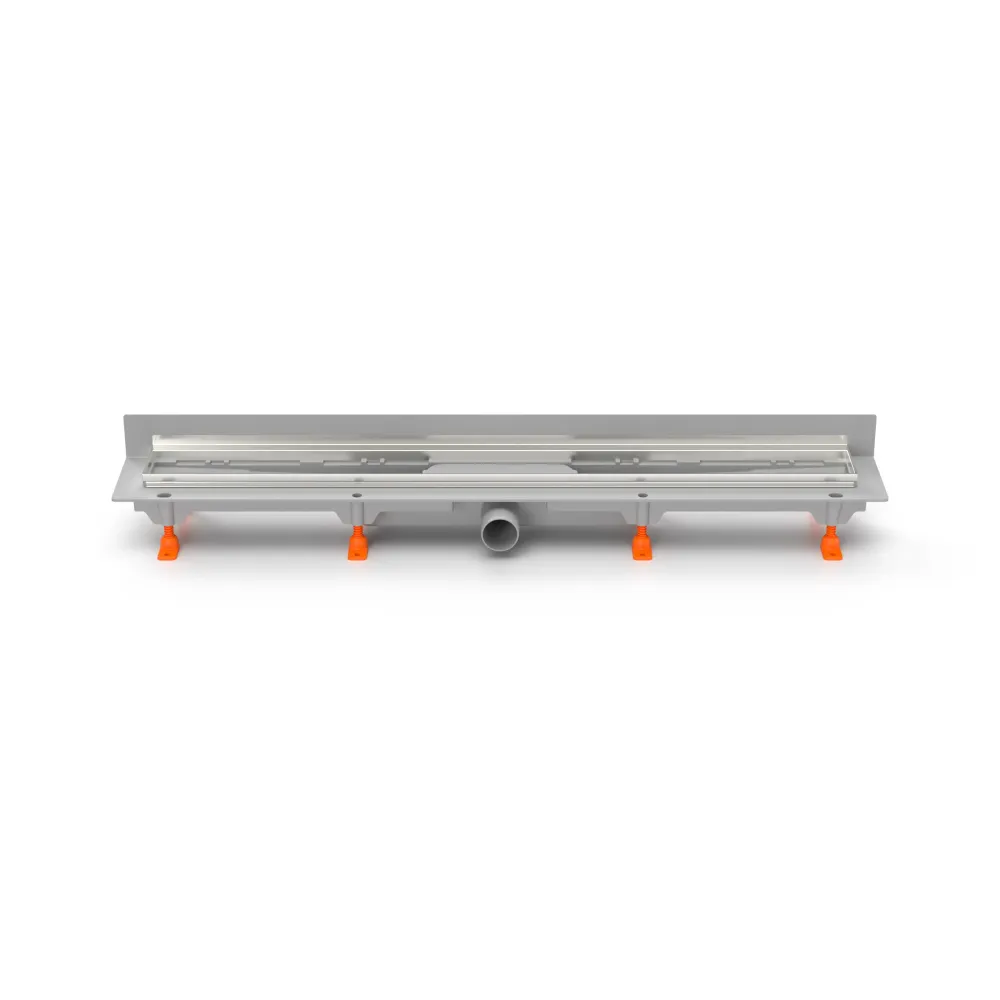 Rigola de interior montate la perete MCH fara gratar (corp rama otel inoxidabil cu toate accesoriile) 750 mm