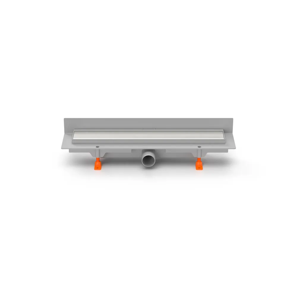 Rigola de interior montate la perete MCH cu gratar de inox KLASIK/FLOOR mata, 350 mm