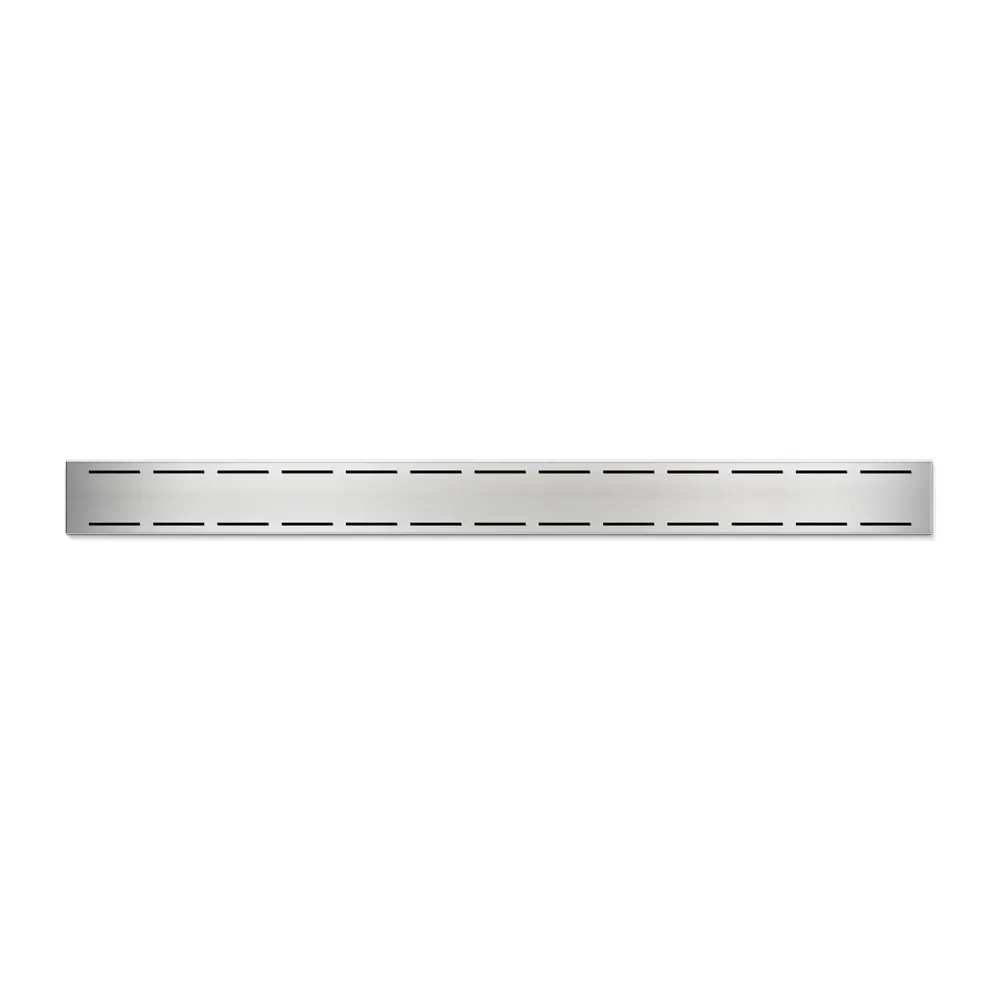 Rigola de interior montate la perete MCH cu gratar de inox LINE lucioasa, 350 mm