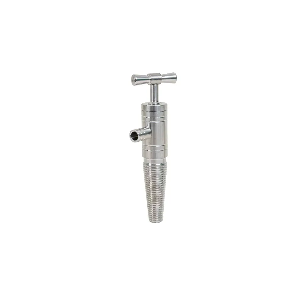 Robinet din inox pentru butoi cu reductie conica 3/4" / ZTS 8384