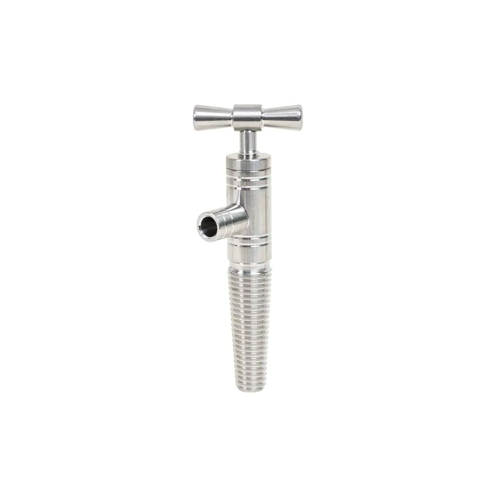Robinet din inox pentru butoi cu reductie conica 1/2" / ZTS 8383
