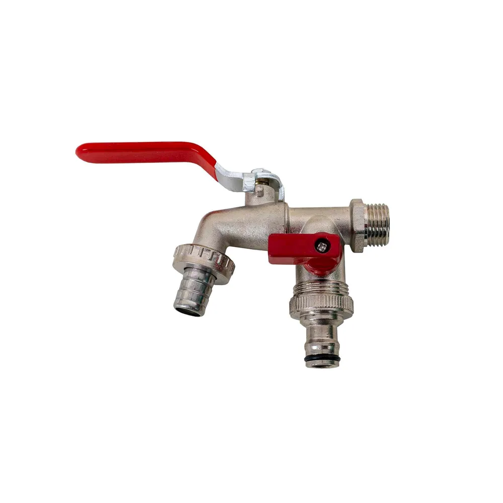 Robinet dublu, cromat 1/2" Z-TOOLS / ZTS 8391