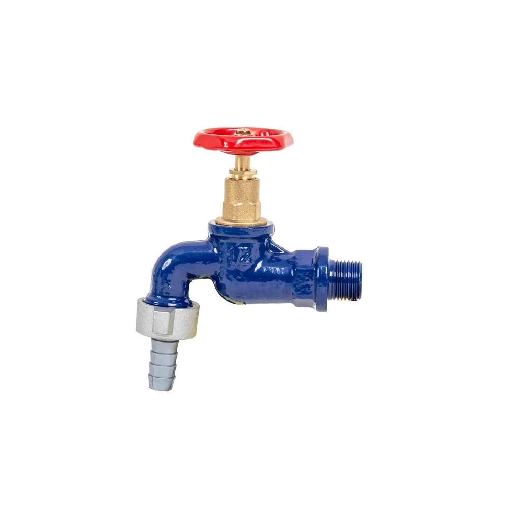 Robinet dublu, din fonta 1/2 albastru Z-TOOLS / ZTS 8371