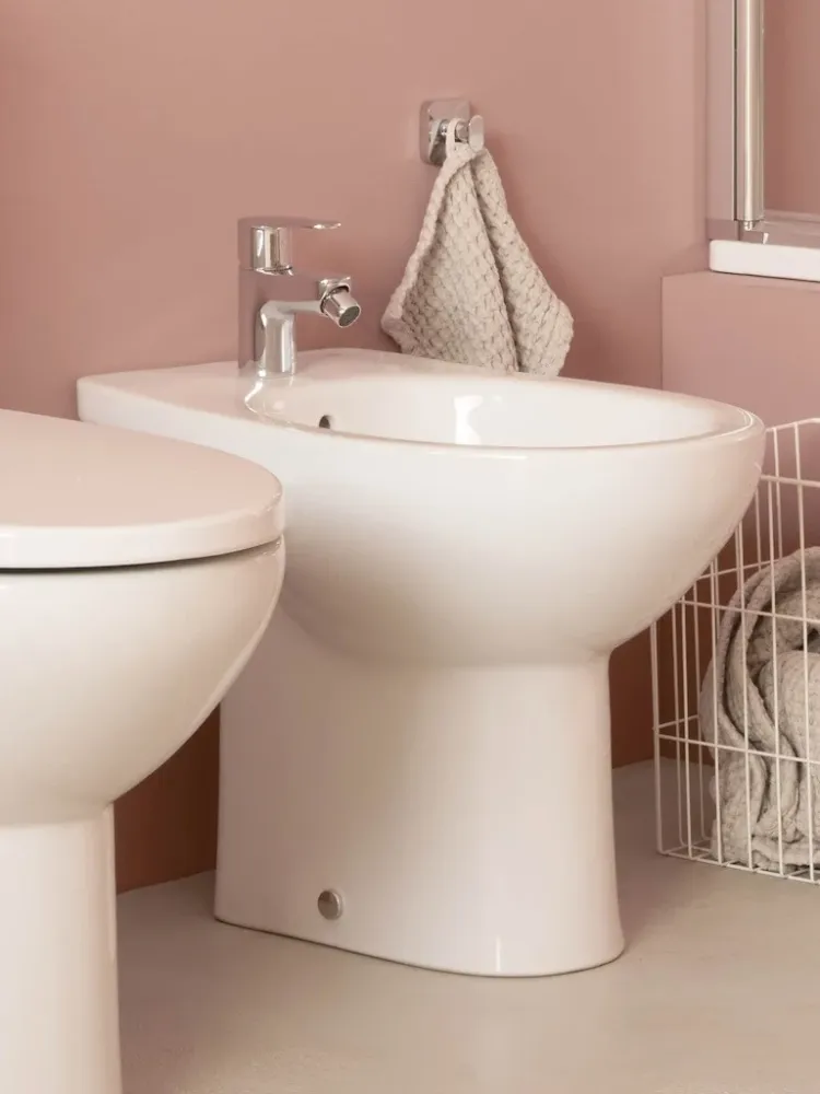 Roca Victoria Plus Baterie bideu cu ventil pop-up