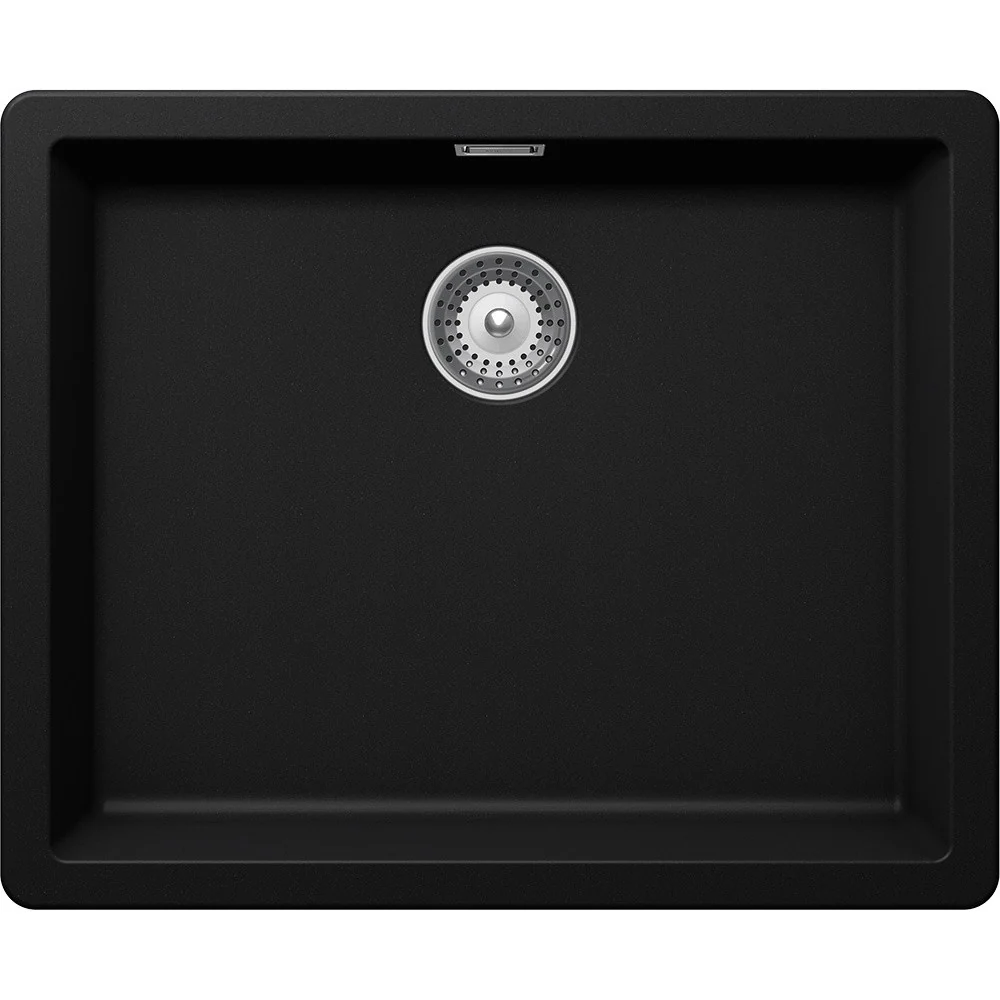Schock Greenwich N-100L Chiuveta bucatarie granit Cristadur 55x45 cm, negru intens (puro)