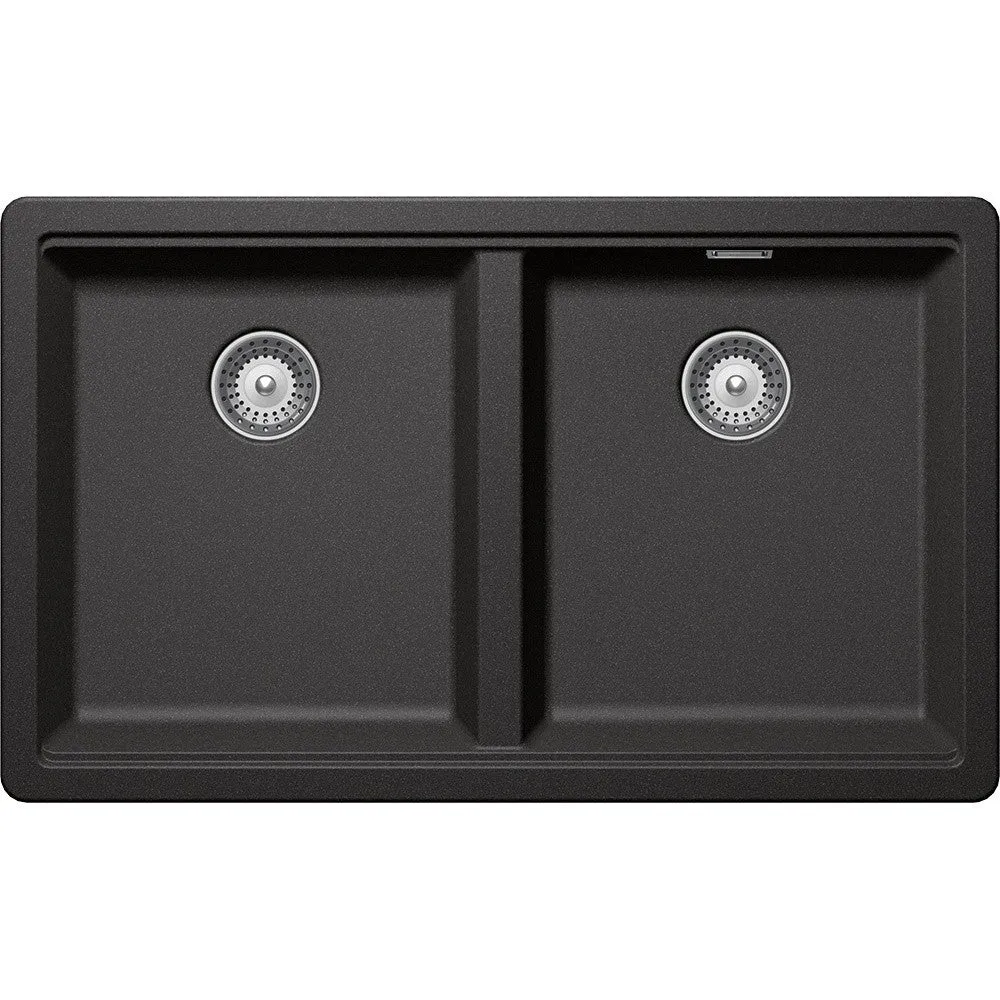 Schock Greenwich N-200 Chiuveta bucatarie granit Cristadur 75x45 cm, gri inchis (stone)