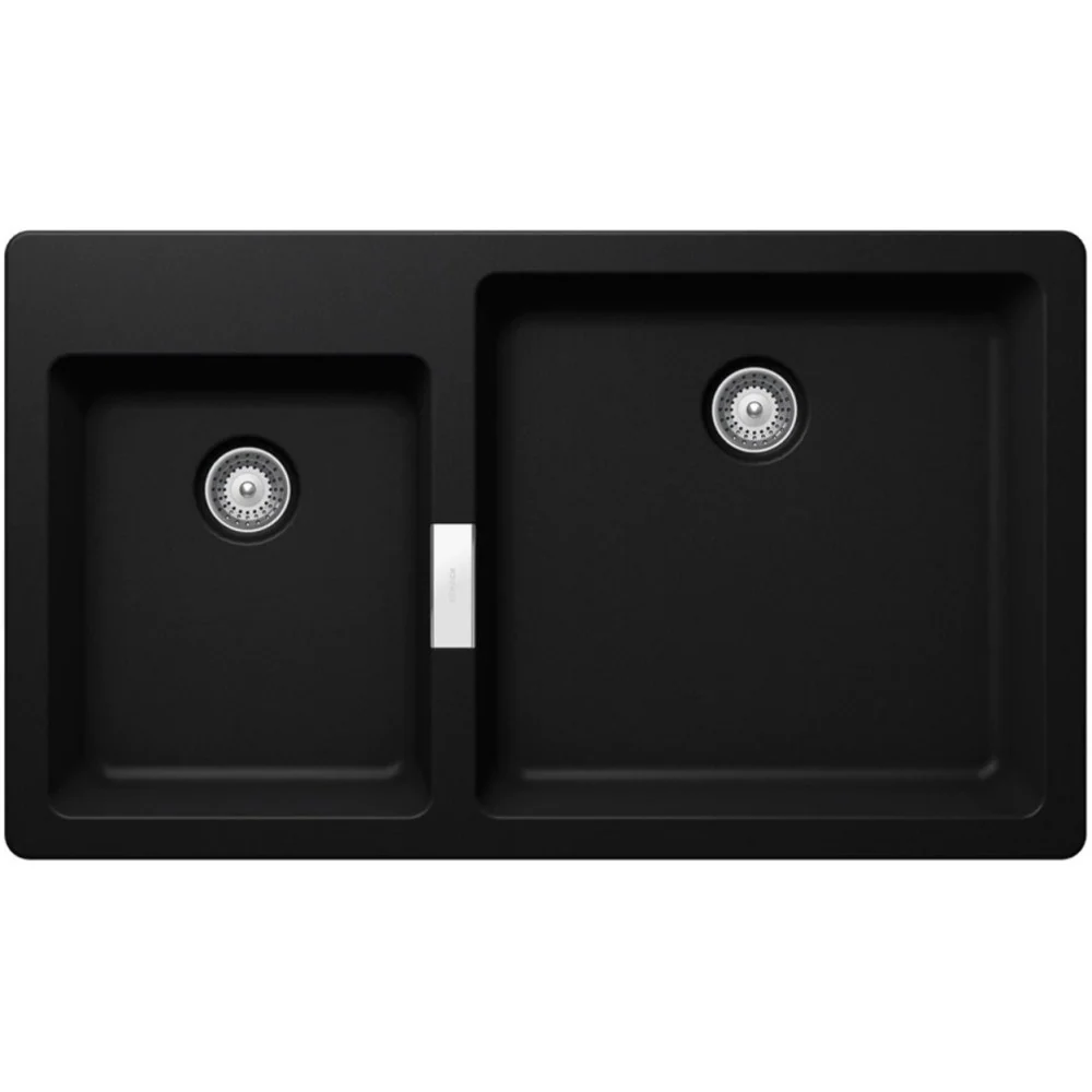 Schock Signus N-175 Chiuveta bucatarie granit Cristadur 86x50 cm, negru