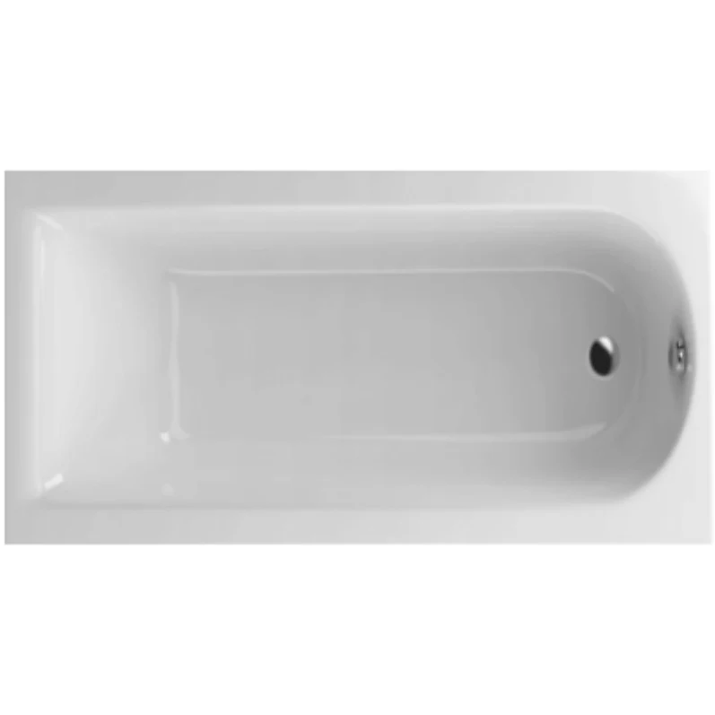 Set promo Cada baie dreptunghiulara Radaway Nea acril 160x70 cm, panou frontal si lateral, cu sifon inclus