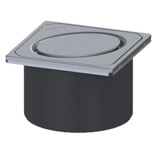 Set promo Sifon de dus Kessel System 125 Premium cu capac de inox