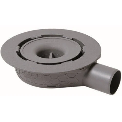 Set promo Sifon de dus Kessel System 125 Basic cu capac de inox