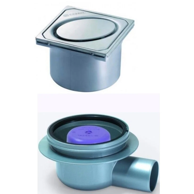 Set promo Sifon pardoseala Kessel System 100 cu capac oval