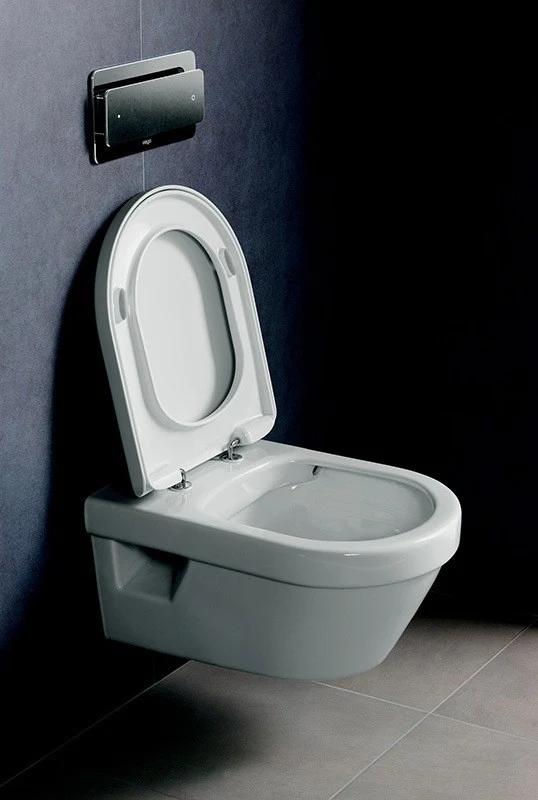 Set Vas WC suspendat cu capac soft close Villeroy & Boch Omnia Architectura DirectFlush 37x53 cm evacuare orizontala