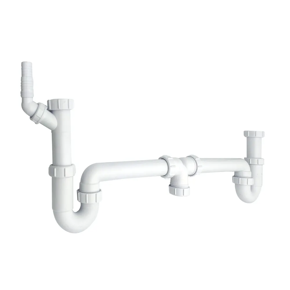 Sifon dublu pentru chiuveta Ø40 cu racord 1 1/2” McALPINE