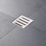 Sifon pardoseala Geberit CleanLine H6 cm, cu gratar inox integrat