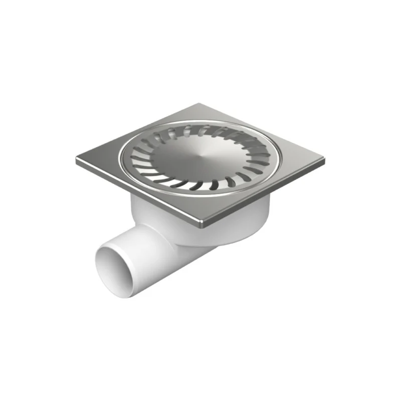 Sifon de pardoseala MCH cu iesire orizontala DN 50/95 - otel inox