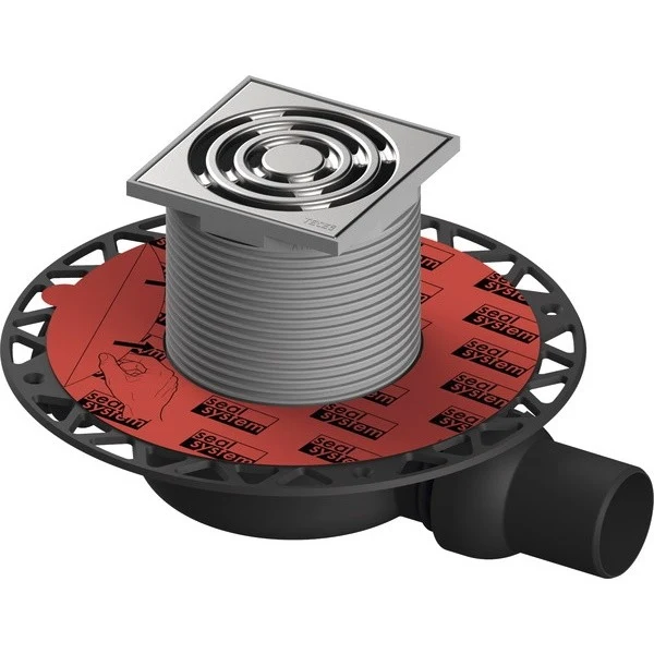 Sifon pardoseala Tece Drainpoint S extraplat cu inaltator Seal System