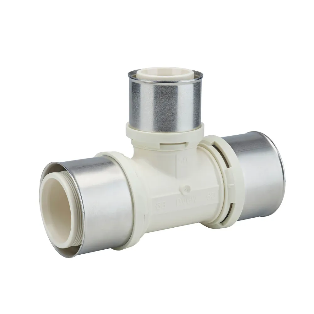 Teu egal sertizare din alama 50 - 40 - 50 mm PPSU FRANKISCHE - ALPEX-DUO