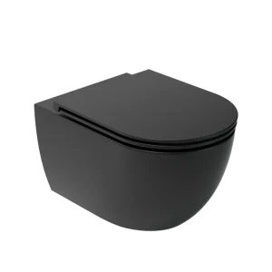 Vas WC AREZZO ARIZONA vortex, rimless, suspendat – negru