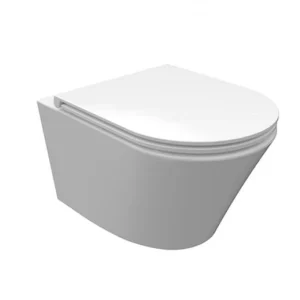 Vas WC AREZZO INDIANA rimless, suspendat – alb
