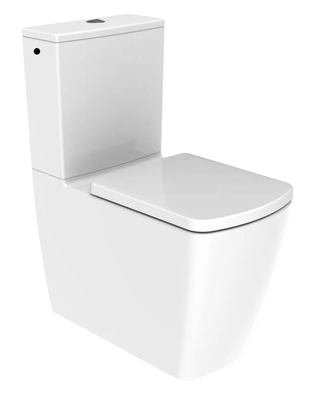 Vas WC AREZZO MONTANA rimless, cu montaj pe pardoseala, cu rezervor inclus – alb (2box)