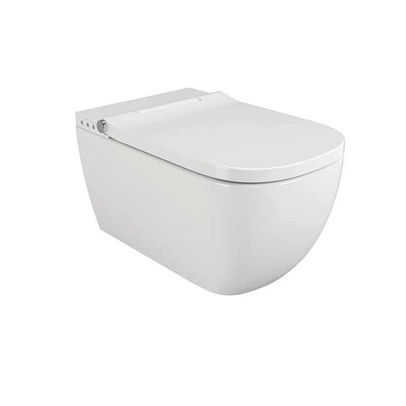 Vas WC AREZZO OHIO inteligent rimless, vortex, suspendat, cu capac – alb (2box)