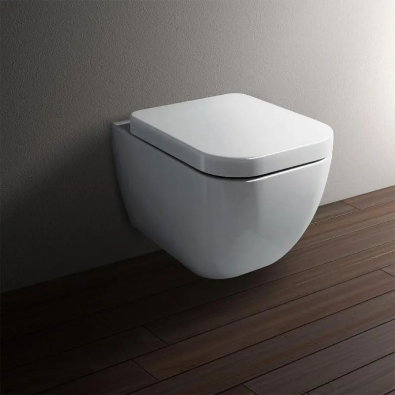 Vas WC AREZZO OHIO suspendat – alb
