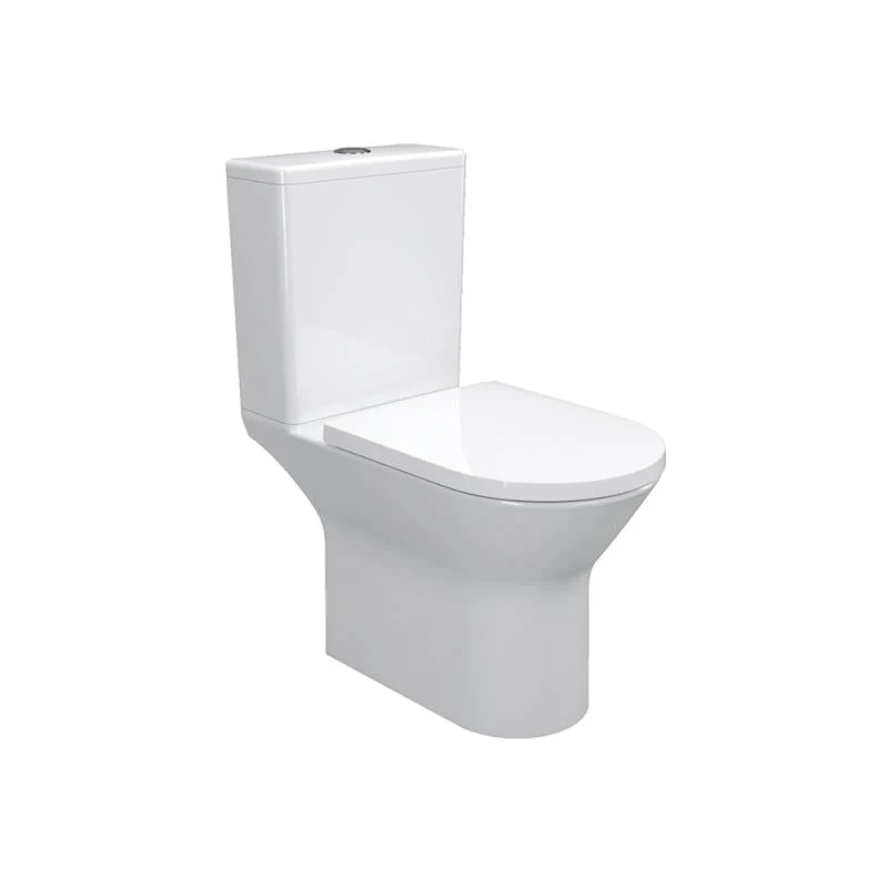 Vas WC AREZZO VERMONT rimless, cu montaj pe pardoseala, cu rezervor inclus – alb (2box)