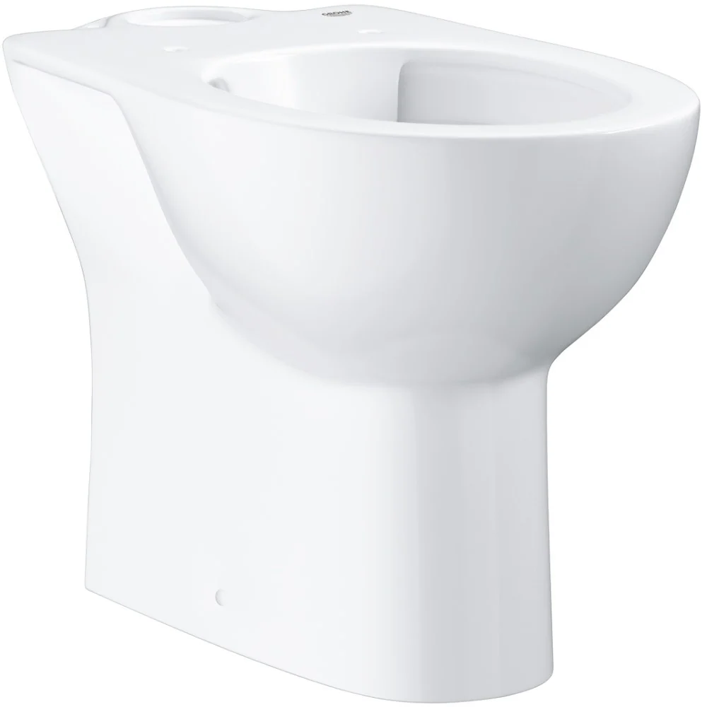 Vas WC pe pardoseala Grohe Bau Ceramic Rimless 36x62 cm evacuare orizontala sau verticala