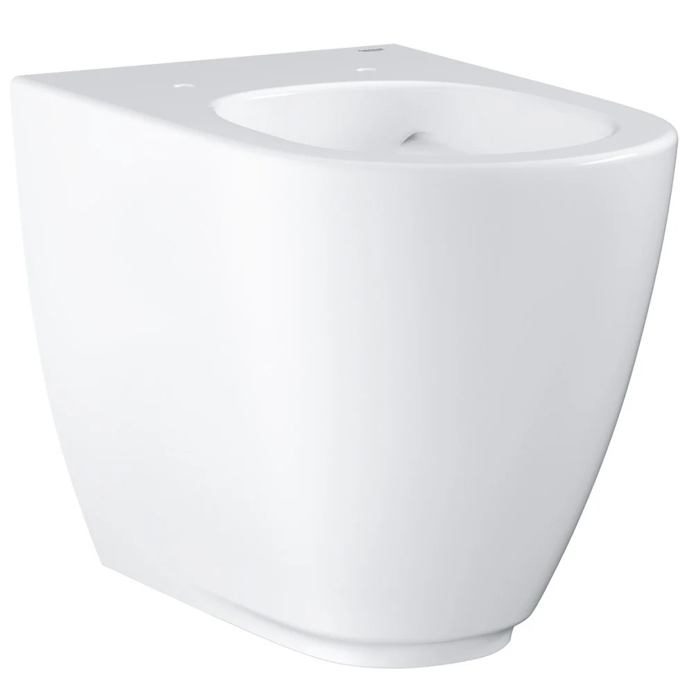 Vas WC pe pardoseala Grohe Essence Rimless 36x55 cm evacuare orizontala sau verticala, tratament PureGuard