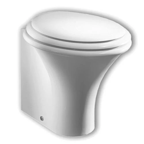 Vas WC pe pardoseala Hatria Sculture 40x60 cm evacuare orizontala sau verticala