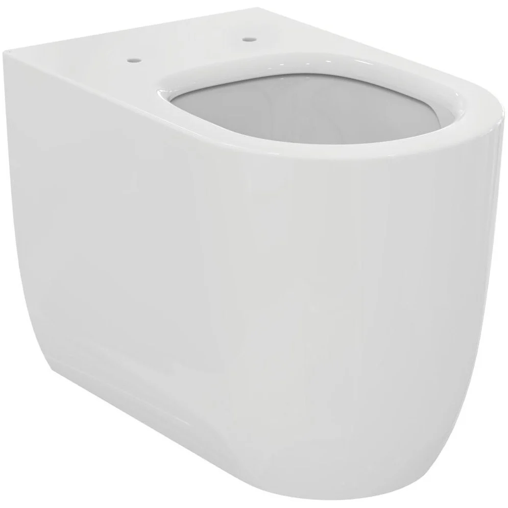 Vas WC pe pardoseala Ideal Standard Blend Curve AquaBlade 36x57 cm evacuare orizontala, alb