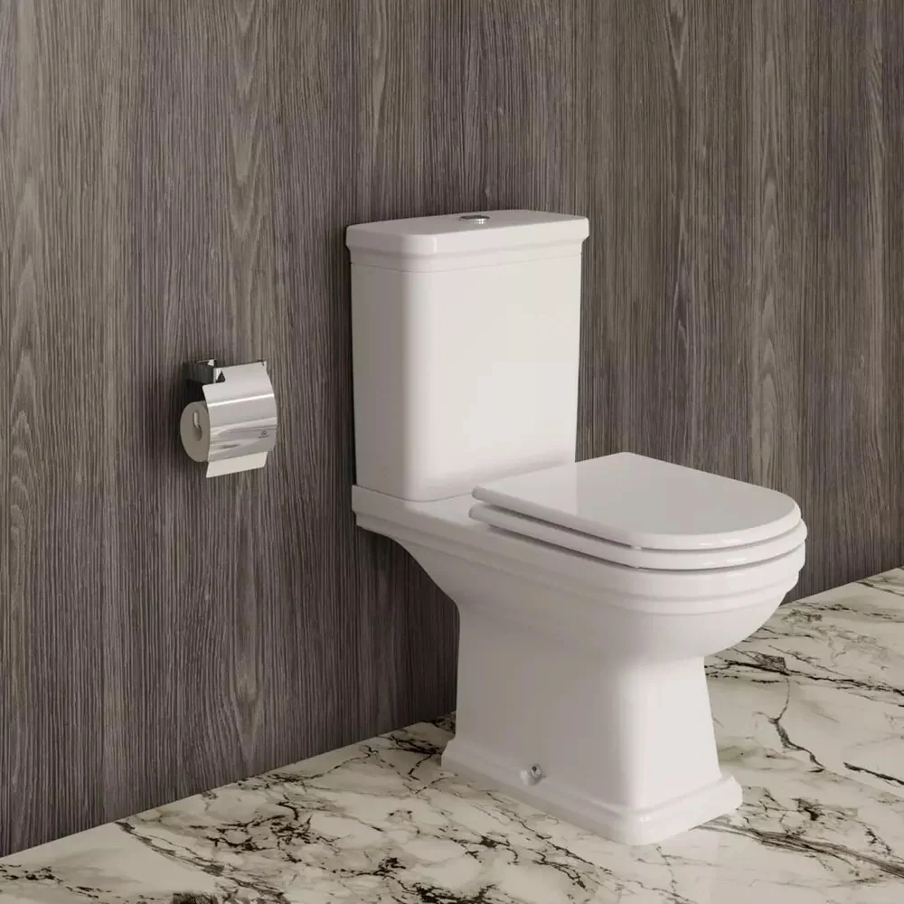 Vas WC pe pardoseala Ideal Standard Calla 37x70 cm evacuare orizontala