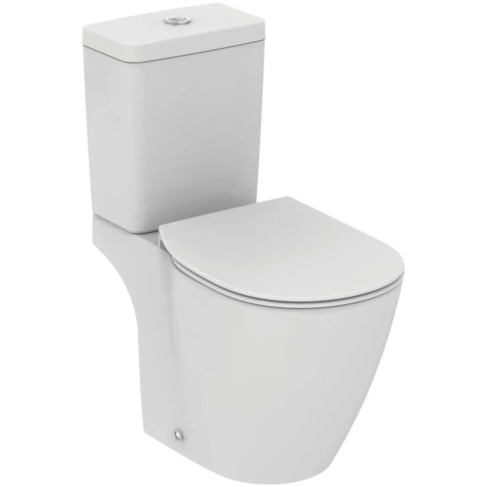 Vas WC pe pardoseala Ideal Standard Connect 36x66 cm evacuare orizontala