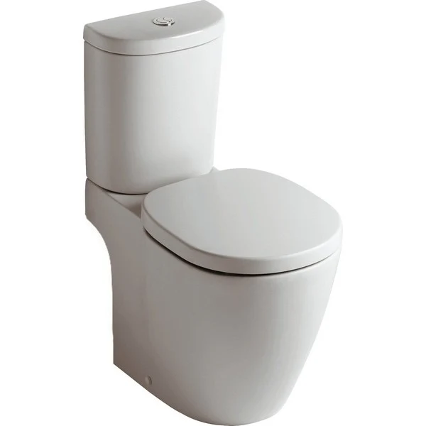 Vas WC pe pardoseala Ideal Standard Connect 36x66 cm evacuare orizontala