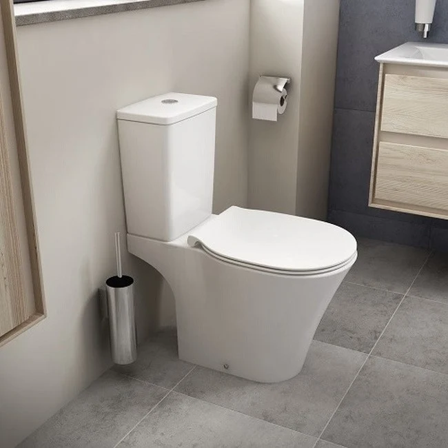 Vas WC pe pardoseala Ideal Standard Connect Air AquaBlade 36x66 cm evacuare orizontala sau verticala