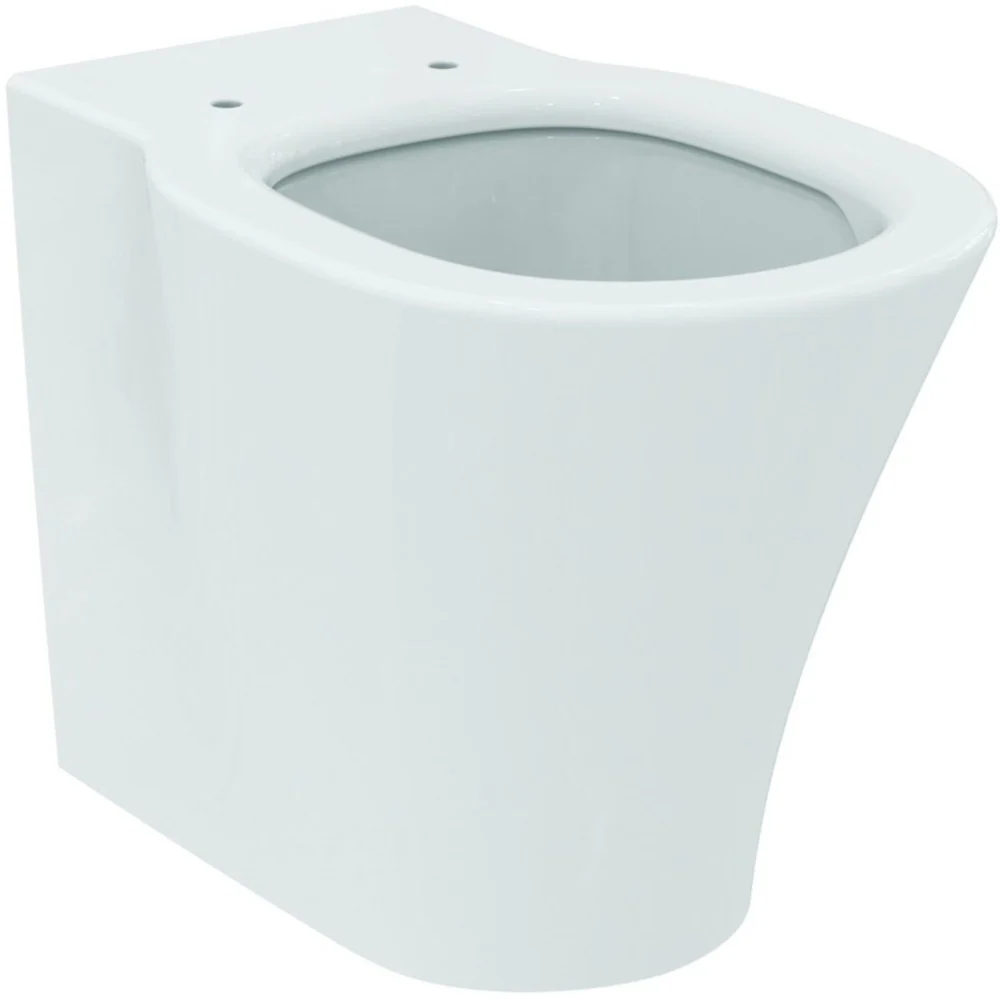 Vas WC pe pardoseala Ideal Standard Connect Air AquaBlade 36x54 cm evacuare orizontala sau verticala, lipit de perete