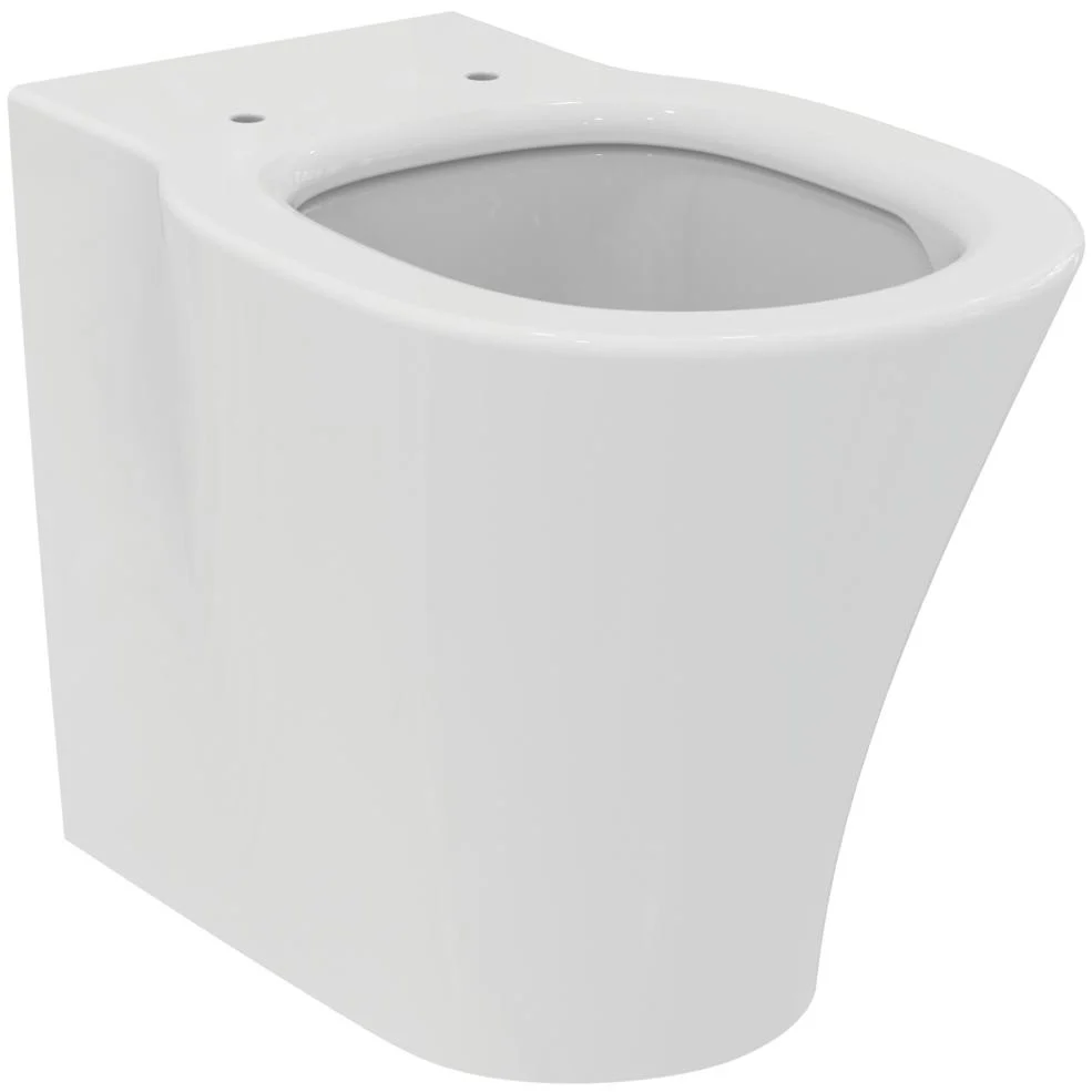 Vas WC pe pardoseala Ideal Standard Connect Air AquaBlade 36x54 cm evacuare orizontala sau verticala, lipit de perete
