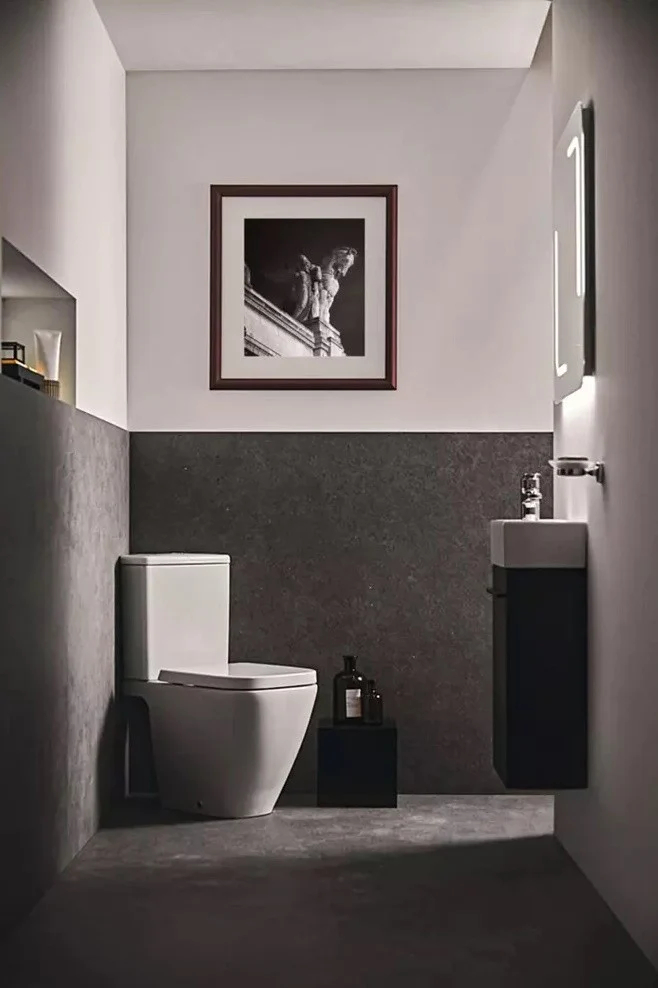 Vas WC pe pardoseala Ideal Standard I.Life S Rimless 36x60 cm evacuare orizontala