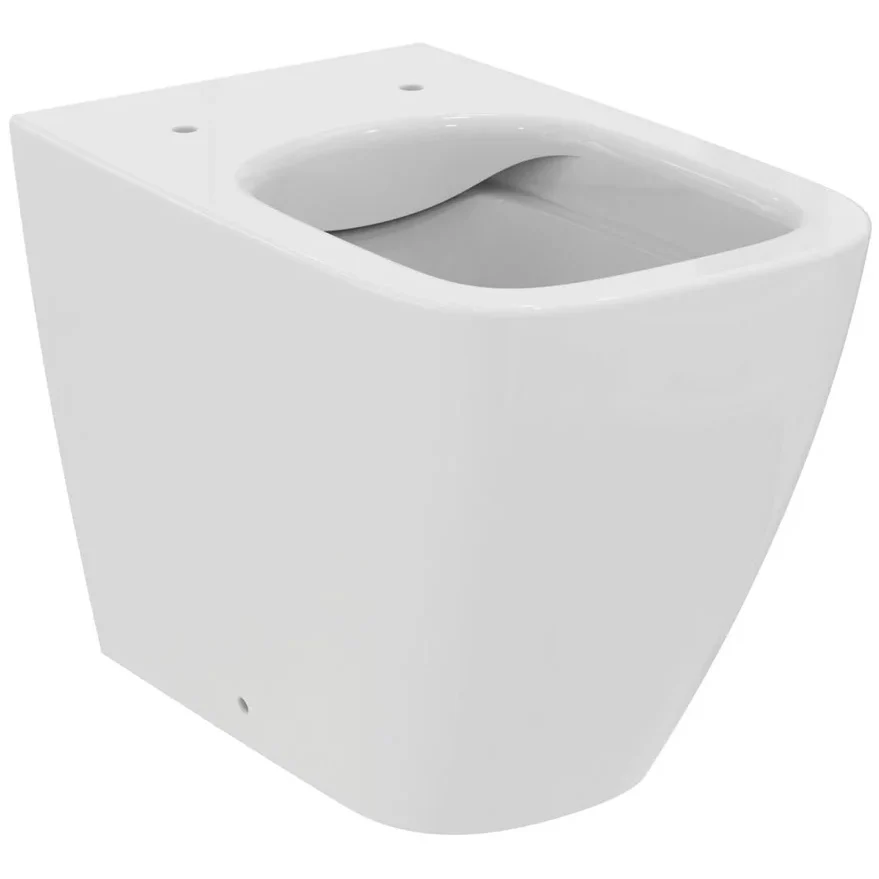 Vas WC pe pardoseala Ideal Standard I.Life B Rimless 36x54 cm evacuare orizontala, alb