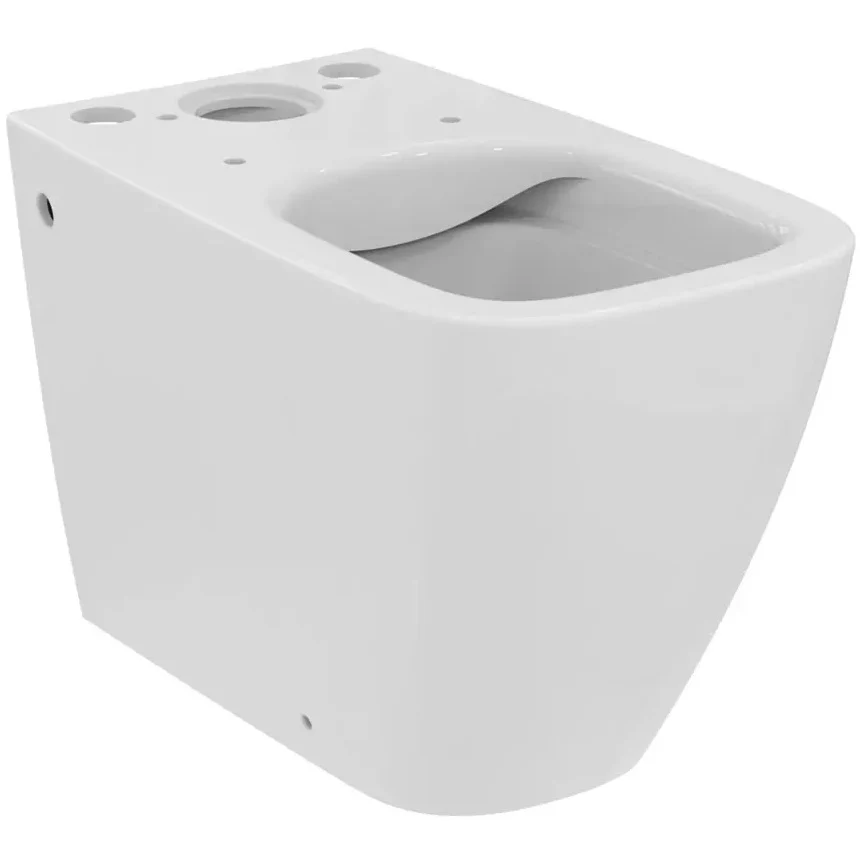 Vas WC pe pardoseala Ideal Standard I.Life S Rimless 36x61 cm evacuare orizontala