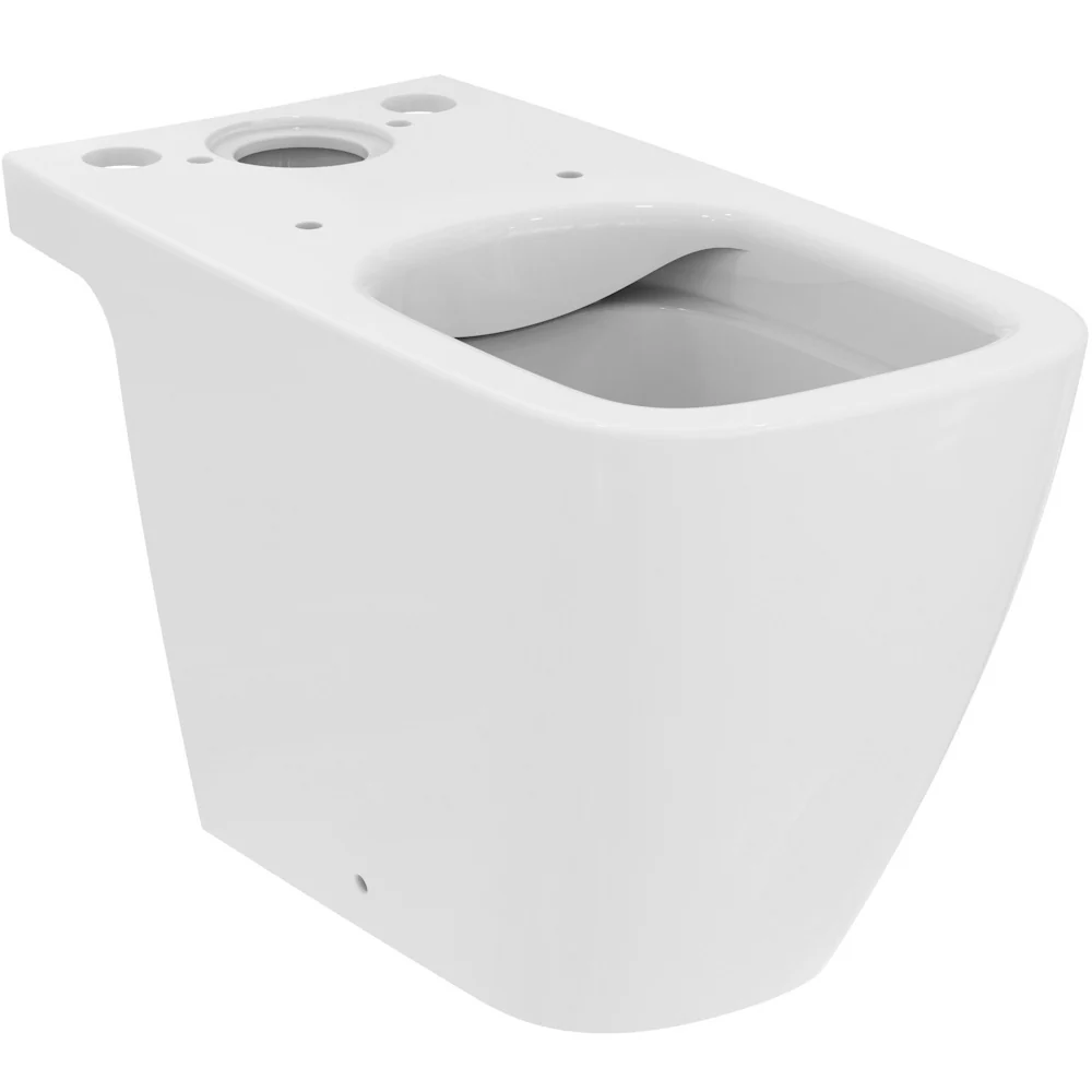 Vas WC pe pardoseala Ideal Standard I.Life B Rimless 36x67 cm evacuare orizontala